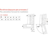 Петля мебельная накладная boyard