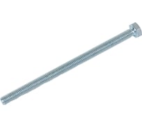 Шестигранный болт STARFIX М6x100 мм, цинк, класс прочности 8.8, DIN 933, 5 шт. SMZ3-70667-5