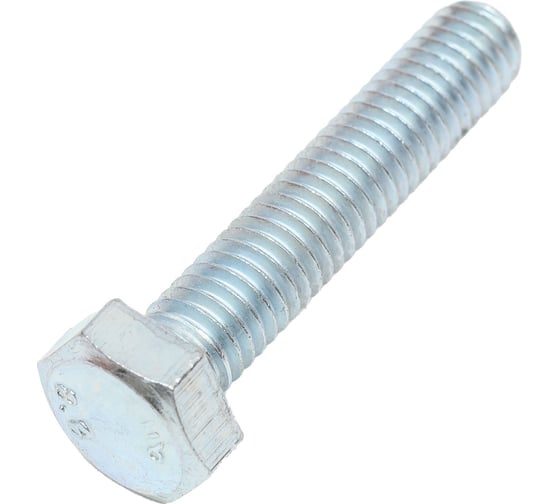 Шестигранный болт STARFIX М16x50 мм, цинк, класс прочности 5.8, DIN 933, 10 шт. SMC1-23503-10