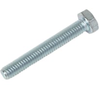 Шестигранный болт STARFIX М6x40 мм, цинк, класс прочности 8.8, DIN 933, 10 шт. SMZ2-70607-10