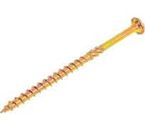Саморез по дереву HIMTEX Проф. желтый, потайной, Torx 25, 3,5х60 мм, 500 шт. 03560Fh