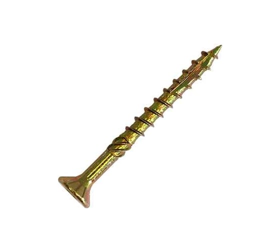 Саморез по дереву HIMTEX Проф. желтый, потайной, Torx 25, 3,5х60 мм, 500 шт. 03560Fh