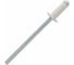 Вытяжная заклепка STARFIX 3,2x8 мм, алюминий-сталь, RAL 9003 50 шт. SMZ1-67369-50 1