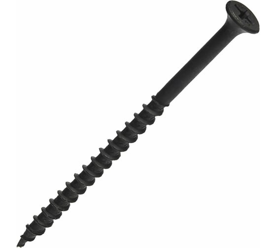 Саморез для монтажа ГКЛ STARFIX 4,8x115 мм, к дереву, фосфат, 10 шт. SMZ3-42382-10 1