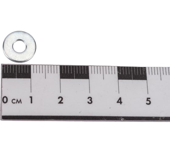 Плоская увеличенная шайба STARFIX М4 цинк, DIN 9021, 50 шт. SMZ1-22762-50