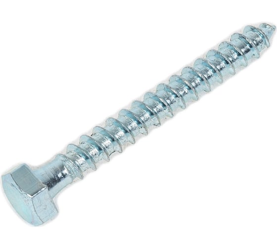 Шестигранный шуруп STARFIX 6x50 мм, цинк, DIN 571, 10 шт. SMZ1-59721-10