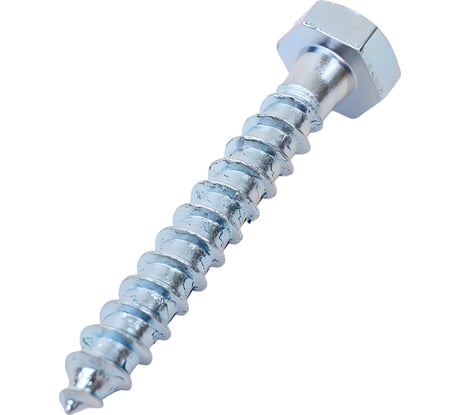 Шестигранный шуруп STARFIX 6x40 мм, цинк, DIN 571, 10 шт. SMZ1-59711-10