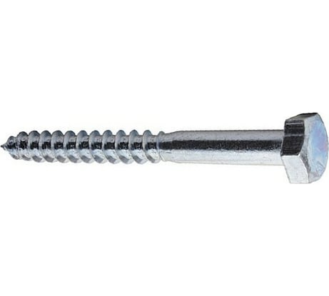 Шестигранный шуруп STARFIX 6x30 мм, цинк, DIN 571, 10 шт. SMZ1-59701-10
