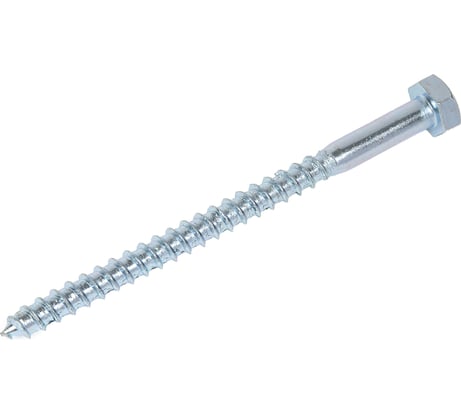 Шестигранный шуруп STARFIX 10x140 мм, цинк, DIN 571, 30 шт. SMC3-63811-30