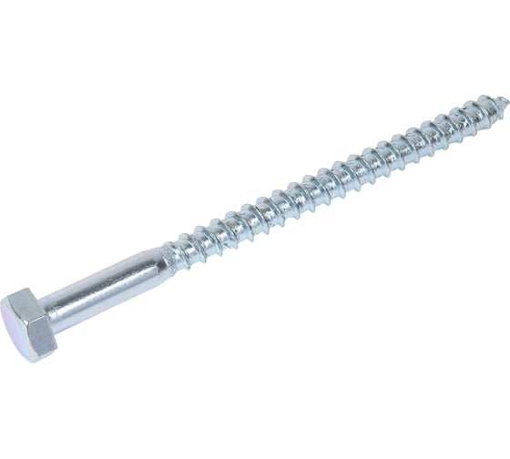 Шестигранный шуруп STARFIX 10x140 мм, цинк, DIN 571, 30 шт. SMC3-63811-30