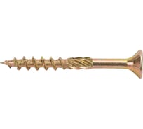 Конструкционный шуруп STARFIX 3,5x35 мм, потайной, желтый цинк, 50 шт. SMZ1-43923-50