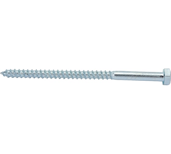 Шестигранный шуруп STARFIX 6x100 мм, цинк, DIN 571, 100 шт. SMC2-59771-100