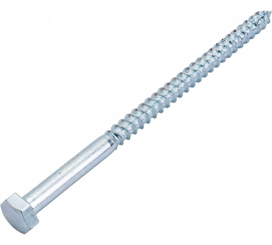 Шестигранный шуруп STARFIX 6x100 мм, цинк, DIN 571, 100 шт. SMC2-59771-100