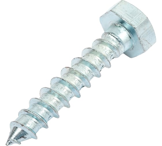 Шестигранный шуруп STARFIX 10x50 мм, цинк, DIN 571, 50 шт. SMC2-63721-50