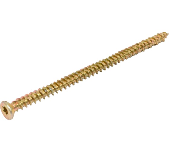 Шуруп по бетону STARFIX 7,5x132 мм, желтый цинк, T30, 20 шт. SMC3-99175-20