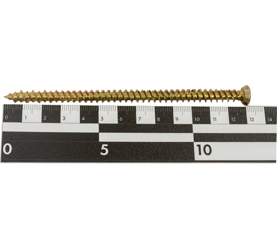 Шуруп по бетону STARFIX 7,5x132 мм, желтый цинк, T30, 20 шт. SMC3-99175-20