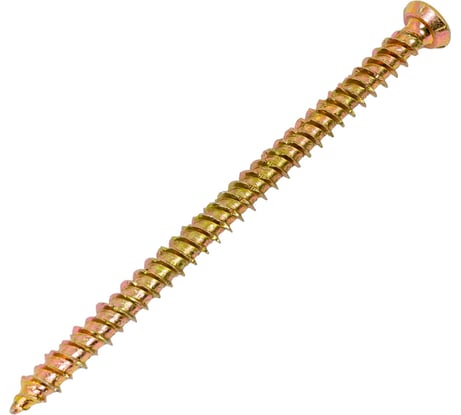 Шуруп по бетону STARFIX 7,5x112 мм, желтый цинк, T30, 20 шт. SMC2-99155-20
