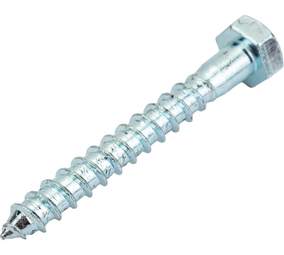 Шестигранный шуруп STARFIX 8x60 мм, цинк, DIN 571, 100 шт. SMC3-61731-100
