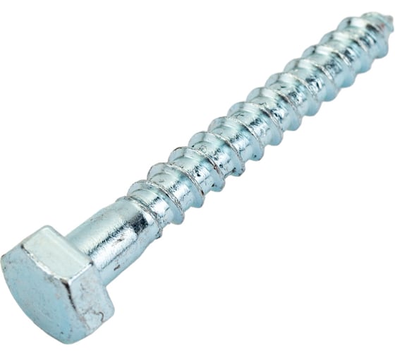 Шестигранный шуруп STARFIX 8x60 мм, цинк, DIN 571, 100 шт. SMC3-61731-100