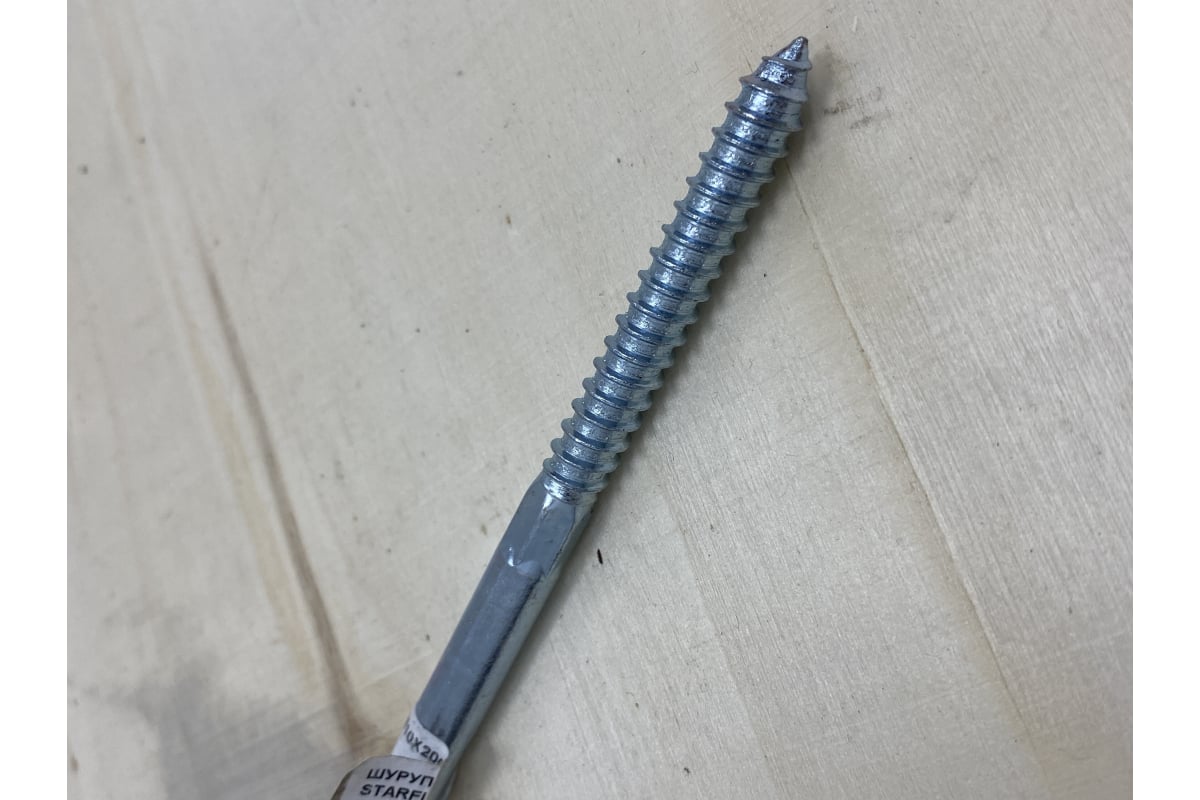 Шуруп-шпилька STARFIX М10x200 мм SM-18054-1 - выгодная цена, отзывы ...