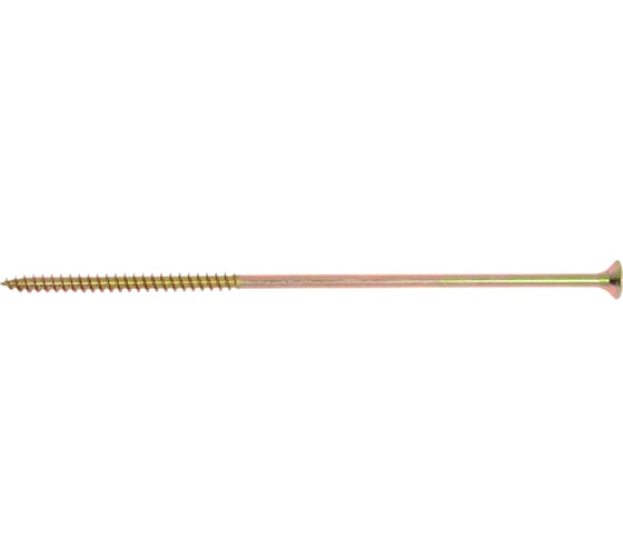 Универсальный шуруп STARFIX 6,0x180 мм, желтый цинк, 30 шт. SMC3-81560-30