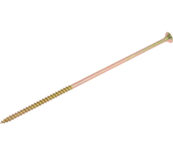 Универсальный шуруп STARFIX 6,0x180 мм, желтый цинк, 30 шт. SMC3-81560-30
