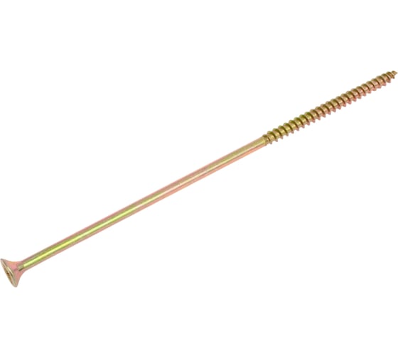 Универсальный шуруп STARFIX 6,0x180 мм, желтый цинк, 30 шт. SMC3-81560-30