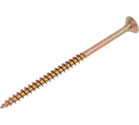 Универсальный шуруп STARFIX 6.0x100 мм, желтый цинк, 30 шт. SMP2-81480-30