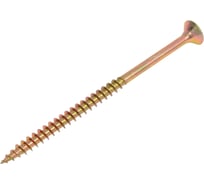 Универсальный шуруп STARFIX 6.0x100 мм, желтый цинк, 10 шт. SMZ2-45480-10