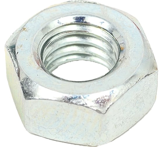 Шестигранная гайка STARFIX М6, цинк, класс прочности 6, DIN 934, 300 шт. SMC1-47274-300