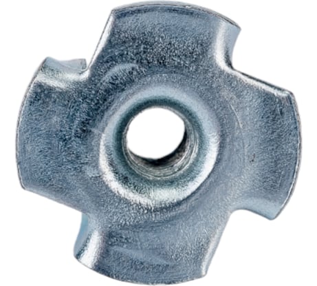 Врезная гайка STARFIX М4/8, цинк, DIN 1624, 50 шт. SMZ1-90539-50