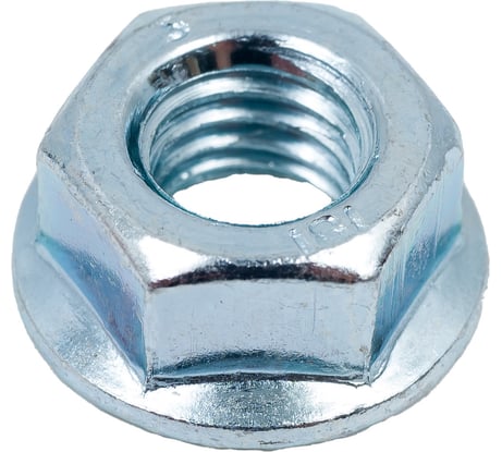 Гайка с фланцем STARFIX М8, цинк, класс прочности 6, DIN 6923, 5 шт. SMZ1-66043-5