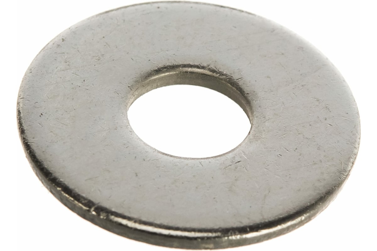 Плоская увеличенная шайба ВИРТУОЗ М8, DIN 9021, нержавеющая сталь А2, 4 ...