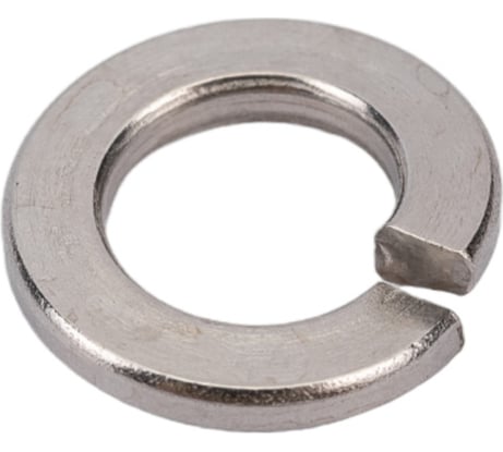 Пружинная шайба ВИРТУОЗ М8, DIN 127, нержавеющая сталь А2, 10 шт. 35770