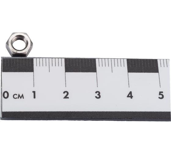 Шестигранная гайка ВИРТУОЗ M5, DIN 934, нержавеющая сталь А2, 12 шт. 35978