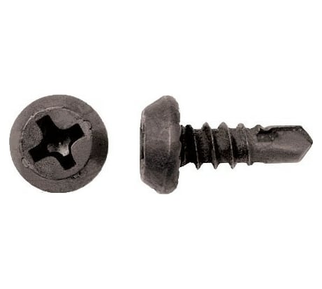 Саморез для листового металла STARFIX 3,8x11 мм, фосфат., со сверлом, 200 шт. SMP1-91682-200