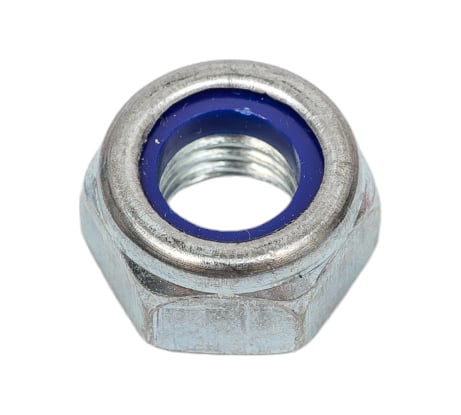 Гайка со стопорным кольцом STARFIX М10, цинк, класс прочности 5.8, DIN 985, 100 шт. SMC1-50738-100