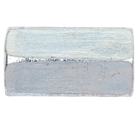 Соединительная гайка STARFIX М8, цинк, класс прочности 5.8, 2 шт. SMZ1-86961-2