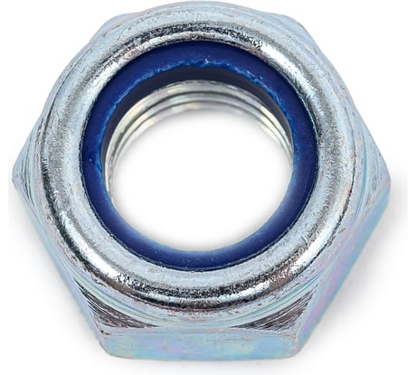 Гайка со стопорным кольцом STARFIX М14, цинк, класс прочности 5.8, DIN 985, 5 шт. SMZ1-50742-5