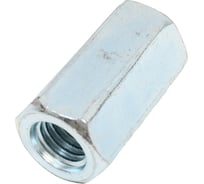 Соединительная гайка STARFIX М14, цинк, класс прочности 5.8, 20 шт. SMC2-86967-20