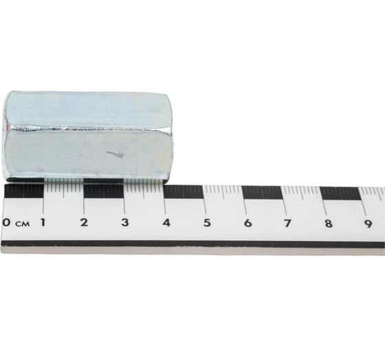 Соединительная гайка STARFIX М14, цинк, класс прочности 5.8, 20 шт. SMC2-86967-20