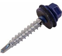 Кровельный саморез STARFIX 4,8x29 мм, цинк, шайба с прокладкой, PT1, RAL 5002, 200 шт. SMC2-20836-200