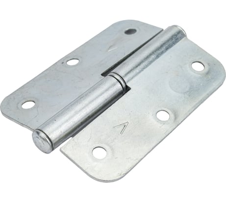 Петля STARFIX левая, 85 мм, белый цинк SMP-72648-1