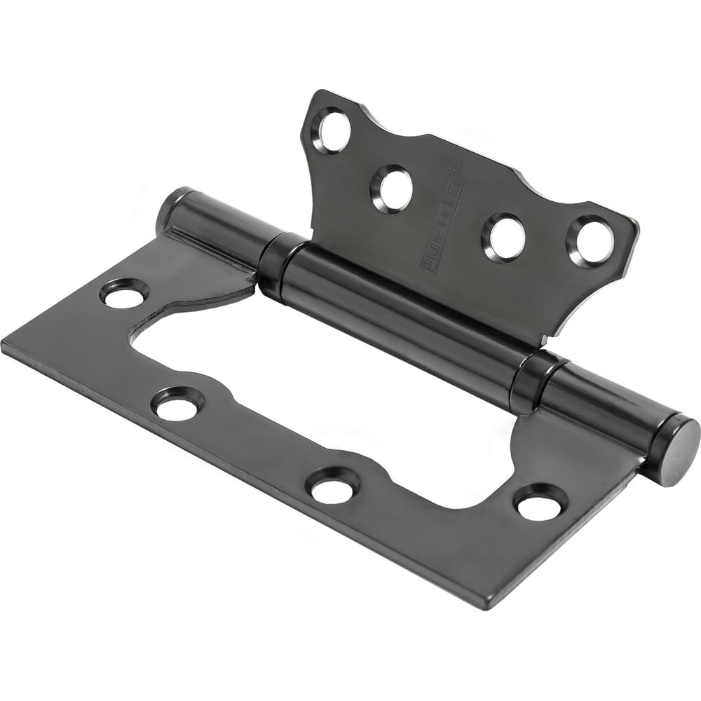 Стальная петля PUERTO плоский колпачок, черный, без врезки, 2 шт. IN100 ...