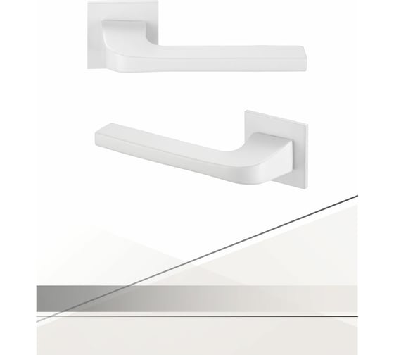 Фалевая ручка VERGE BEND M.WHITE 900000052034