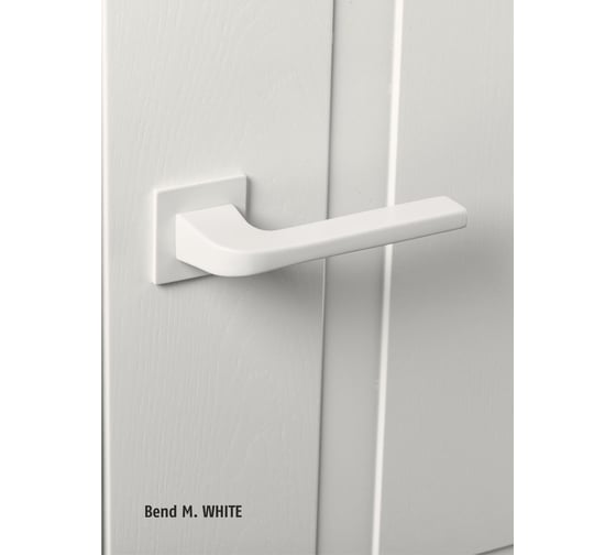 Фалевая ручка VERGE BEND M.WHITE 900000052034