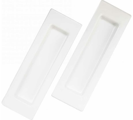 Ручки для раздвижных дверей Ренц, белый INSDH 602 W