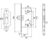 Бесшумная защелка Trodos SD600WC PB золото 202040 2