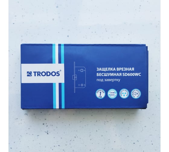 Бесшумная защелка Trodos SD600WC GF графит 202206