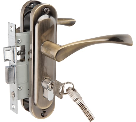 Врезной замок Trodos 50/76-ЦМ70 AB бронза 202062